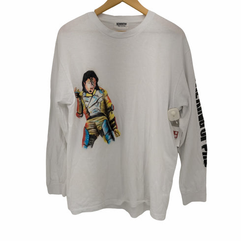 バウワウ BOWWOW フロントプリント クルーネックTシャツ メンズ JPN:L
