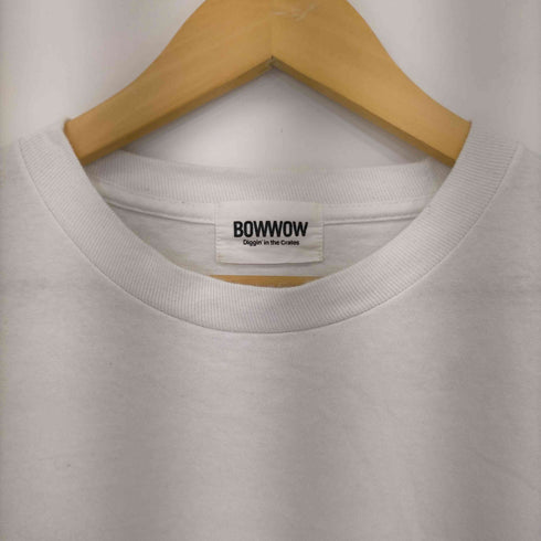 バウワウ BOWWOW フロントプリント クルーネックTシャツ メンズ JPN:L