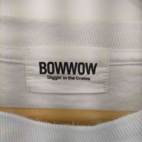 バウワウ BOWWOW フロントプリント クルーネックTシャツ メンズ JPN:L