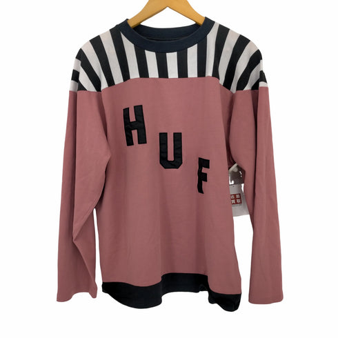 ハフ HUF AGGRO FOOTBALL TEE レディース import:XL