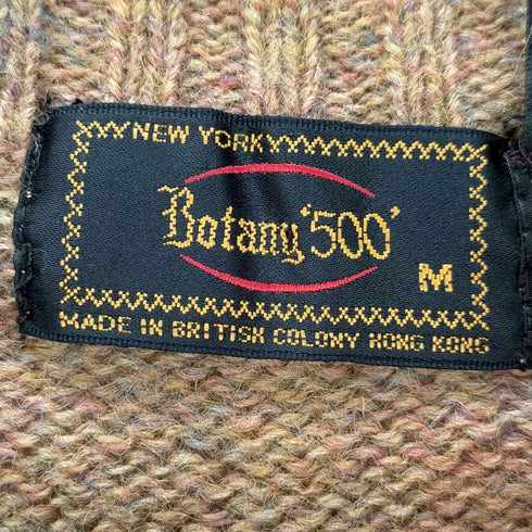ボタニー BOTANY500 Vネック ボーダーウールニット メンズ JPN:M