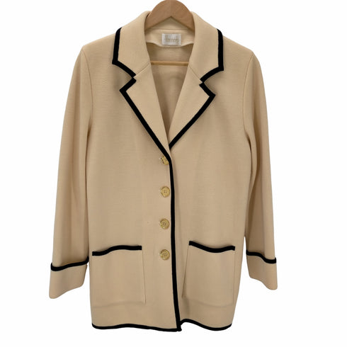 ハロッズ HARRODS 金釦 ニットジャケット レディース JPN:2