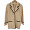 ハロッズ HARRODS 金釦 ニットジャケット レディース JPN:2