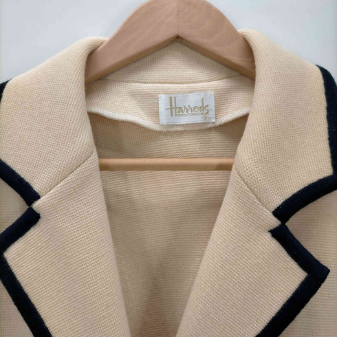 ハロッズ HARRODS 金釦 ニットジャケット レディース JPN:2