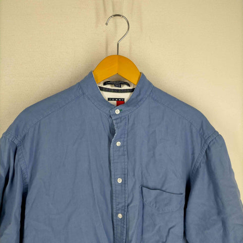 トミーヒルフィガー TOMMY HILFIGER ロゴ刺しゅう半袖シャツ メンズ 151/2