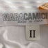 ナラカミーチェ NARACAMICIE ラメ ストライプ フリルシャツ レディース JPN:2