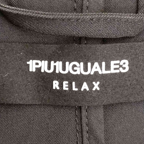 ウノピゥウノウグァーレトレリラックス 1piu1uguale3 RELAX ロゴテープ ストレッチジャケット メンズ JPN:M