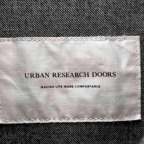 アーバンリサーチドアーズ URBAN RESEARCH DOORS ウールライクボックスシャツ メンズ 40