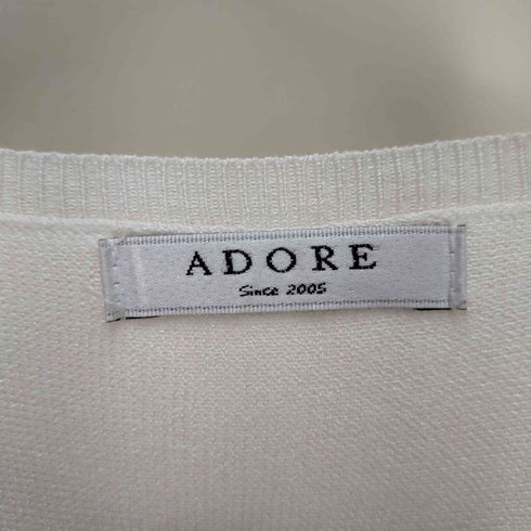 アドーア ADORE 16AW プルオーバーレイヤードニット レディース DE:38