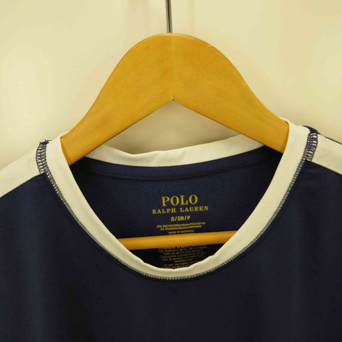 ポロラルフローレン POLO RALPH LAUREN ロゴプリントクルーネックトレーニングシャツ メンズ JPN:S