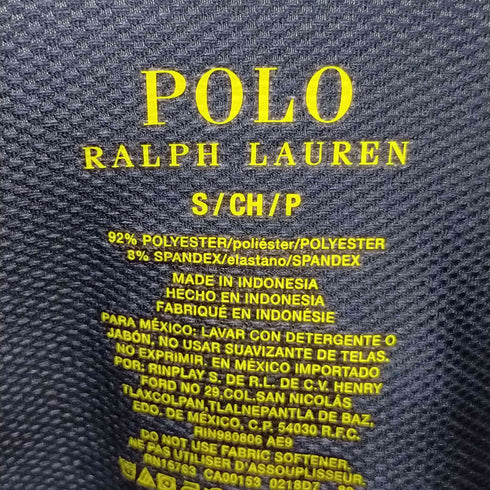 ポロラルフローレン POLO RALPH LAUREN ロゴプリントクルーネックトレーニングシャツ メンズ JPN:S