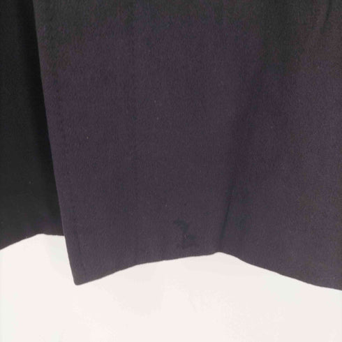 バーバリーズ BURBERRYS 80-90S 英国製 PURE CASHMERE 比翼 カシミヤ ステンカラー コート メンズ
