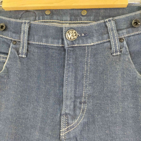 リー Lee カウレザーLEEパッチ デニムパンツ メンズ JPN:L
