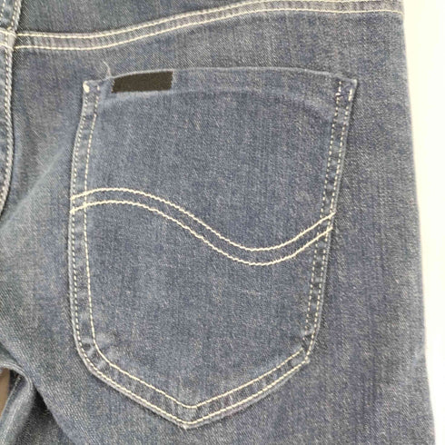リー Lee カウレザーLEEパッチ デニムパンツ メンズ JPN:L