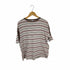 ロクビューティーアンドユースユナイテッドアローズ 6 BEAUTY & YOUTH UNITED ARROWS 22SS COTTON MULTI BORDER T-SHIRT レディース