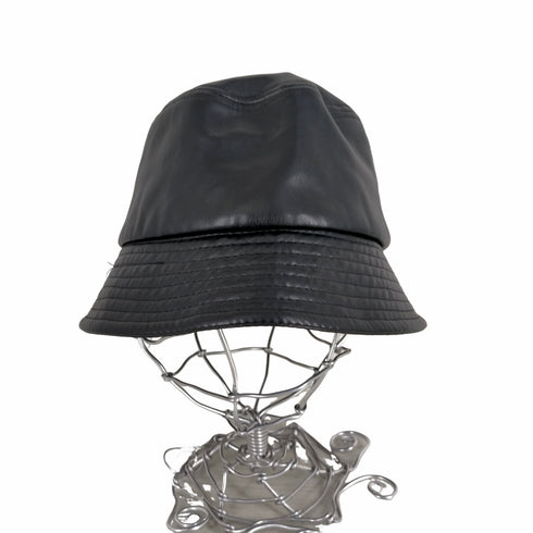 アズールバイマウジー AZUL by moussy BUCKET HAT フェイクレザーバケットハット メンズ FREE