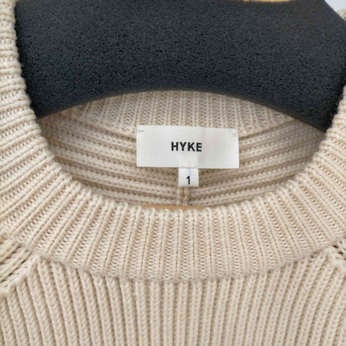 ハイク HYKE ウールケーブルニット レディース JPN:1