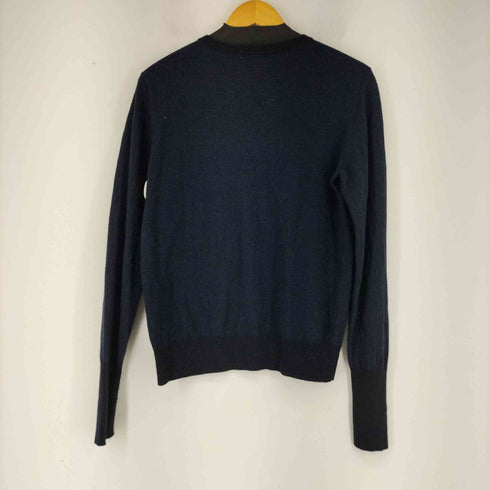 マッキントッシュ ロンドン Mackintosh LONDON フロント刺繍 メランジウールVネックニット メンズ LL