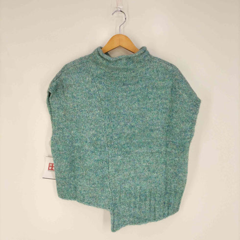 CECICA BLUE ウールアルパカブレンド ニットベスト レディース 42