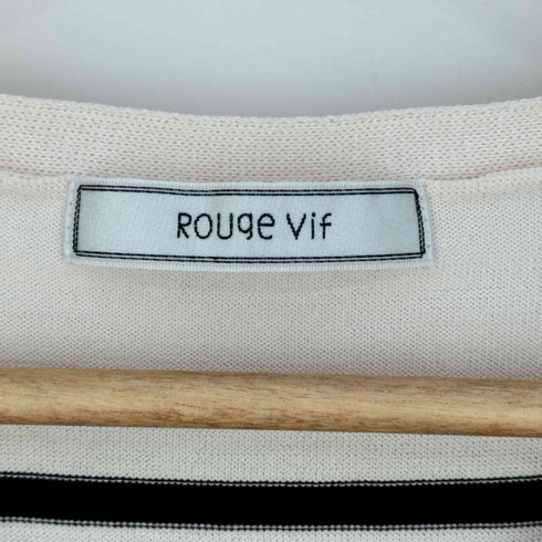 ルージュヴィフ Rouge vif ドルマンショート丈カーディガン レディース FREE