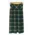 キャシャレル cacharel NEW WOOL チェック ボックス プリーツ スカート レディース