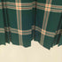 キャシャレル cacharel NEW WOOL チェック ボックス プリーツ スカート レディース