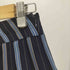 アクアスキュータム AQUASCUTUM シルク混 ストライプ ボックス プリーツ スカート レディース