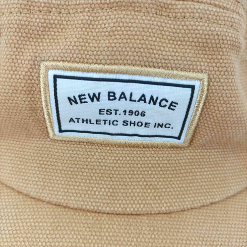 ニューバランス NEW BALANCE フロントロゴ ダック地ジェットキャップ メンズ