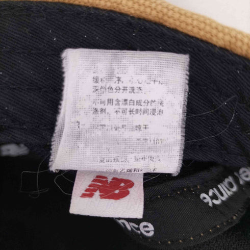 ニューバランス NEW BALANCE フロントロゴ ダック地ジェットキャップ メンズ