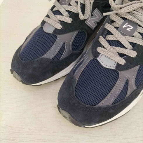 ニューバランス NEW BALANCE UK製 991V2 U991NV2 スニーカー メンズ USA:8 UK:7 1/2