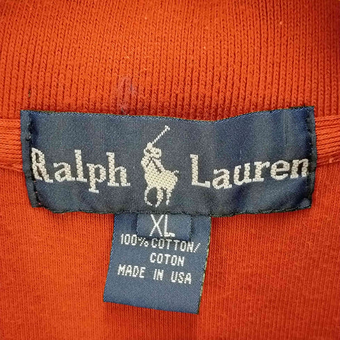 ラルフローレン RALPH LAUREN ポニー刺繍スキッパーカラーニットポロシャツ レディース JPN:XL