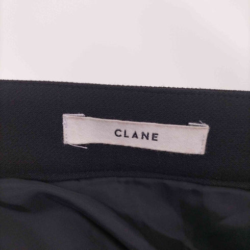 クラネ CLANE ラップデザイン プリーツスカート レディース 34