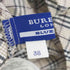 バーバリーロンドンブルーレーベル BURBERRY LONDON BLUE LABEL ワンポイント刺繍 ノバチェック スキッパーシャツブラウス レディース 38