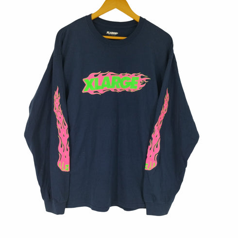 エクストララージ XLARGE フロントxスリーブ フレームロゴプリント カットソー メンズ JPN:XL