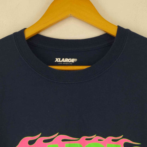 エクストララージ XLARGE フロントxスリーブ フレームロゴプリント カットソー メンズ JPN:XL