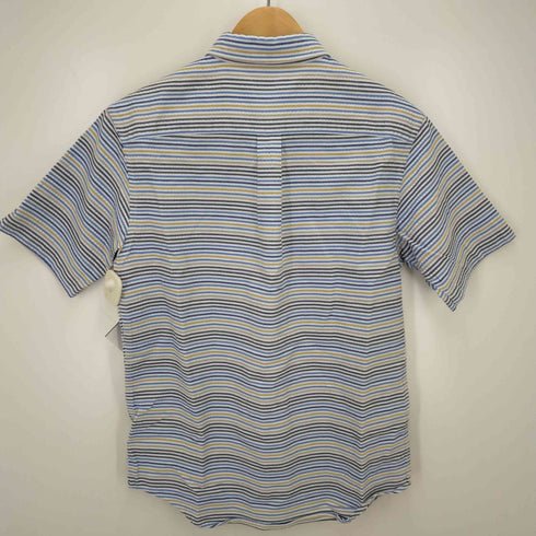 エディーバウアー Eddie Bauer マルチカラー シアサッカーボーダーシャツ メンズ JPN:S