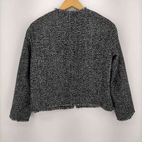 ユニクロ UNIQLO ツイードジャケット レディース JPN:S