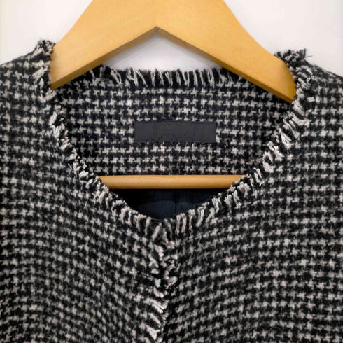 ユニクロ UNIQLO ツイードジャケット レディース JPN:S