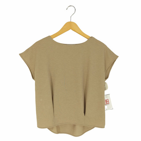 ユナイテッドアローズグリーンレーベルリラクシング UNITED ARROWS green label relaxing FFC リネンライク バック ギャザー カットソー レディース