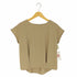 ユナイテッドアローズグリーンレーベルリラクシング UNITED ARROWS green label relaxing FFC リネンライク バック ギャザー カットソー レディース