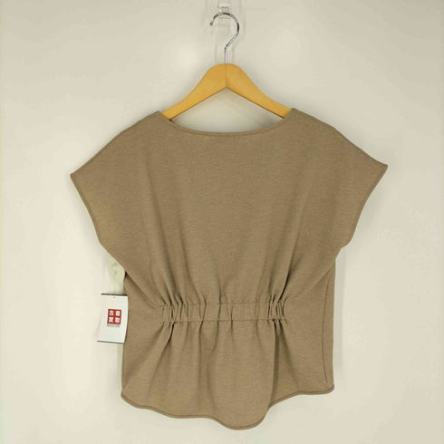 ユナイテッドアローズグリーンレーベルリラクシング UNITED ARROWS green label relaxing FFC リネンライク バック ギャザー カットソー レディース
