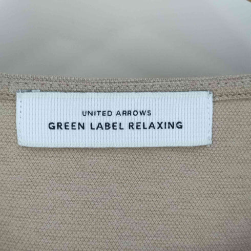ユナイテッドアローズグリーンレーベルリラクシング UNITED ARROWS green label relaxing FFC リネンライク バック ギャザー カットソー レディース