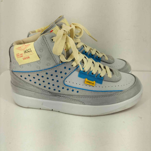ジョーダンブランド JORDAN BRAND AIR JORDAN 2 RETRO SP - UNION GREY FOG/SIREN RED-LIGHT SMOKE GREY-EQUATO メンズ JPN:26.5