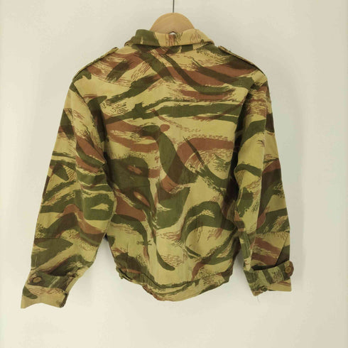Pakistan Armed Forces パキスタン軍 70-80S ブラッシュストロークパターン 棒TALONジップ ジャケット メンズ
