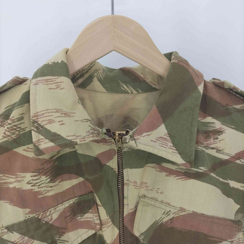 Pakistan Armed Forces パキスタン軍 70-80S ブラッシュストロークパターン 棒TALONジップ ジャケット メンズ