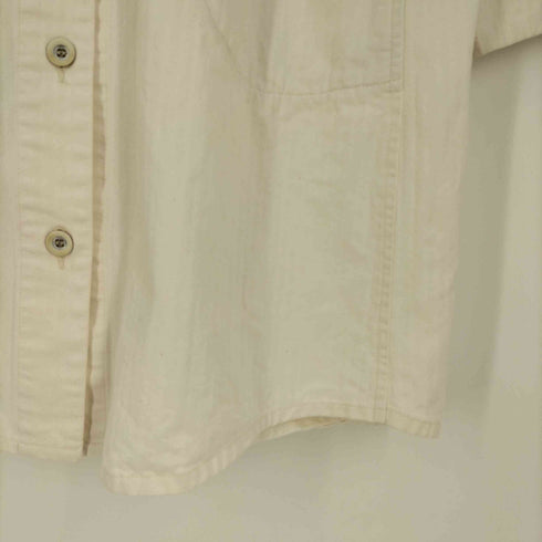 コットンハウスアヤ Cotton House Aya シャドーストライプ コットン ステンカラーコート レディース JPN:M