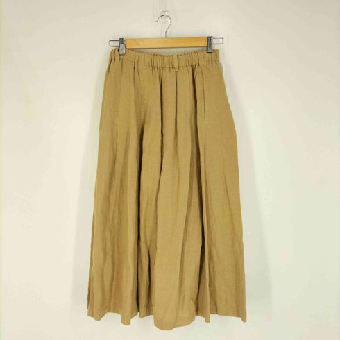 コットンハウスアヤ Cotton House Aya yesterday CROSS リネン ギャザーフレアスカート レディース JPN:M