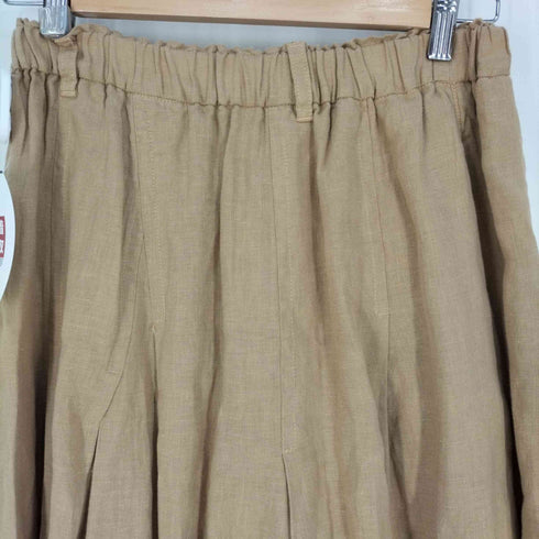 コットンハウスアヤ Cotton House Aya yesterday CROSS リネン ギャザーフレアスカート レディース JPN:M