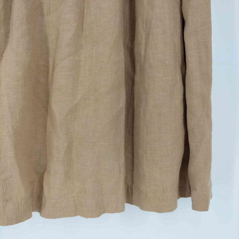 コットンハウスアヤ Cotton House Aya yesterday CROSS リネン ギャザーフレアスカート レディース JPN:M