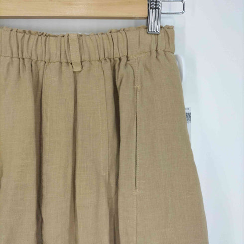 コットンハウスアヤ Cotton House Aya yesterday CROSS リネン ギャザーフレアスカート レディース JPN:M